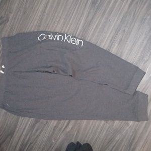 Calvin kein men's xl track pants